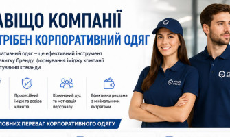 Навіщо компанії потрібен корпоративний одяг