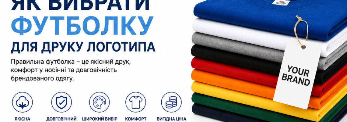 Як вибрати футболку для друку логотипа: повний посібник для бізнесу