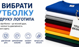 Як вибрати футболку для друку логотипа: повний посібник для бізнесу