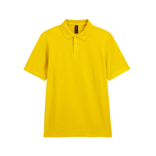 Футболка поло чоловіча 64800 Gildan® Softstyle™ Adult Double Piqué Polo, колір daisy - 64800-daisy