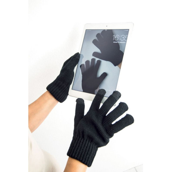Рукавички GLOVES TOUCH, колір black - GLTO-black