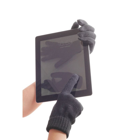 Рукавички GLOVES TOUCH, колір grey - GLTO-grey