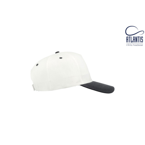 Кепка START FIVE, колір white-navy - STF-white-navy