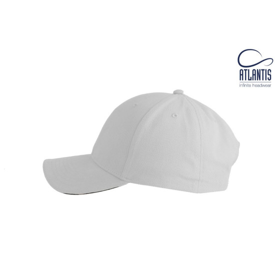 Кепка LIBERTY SANDWICH, колір white-navy - LIS-white-navy