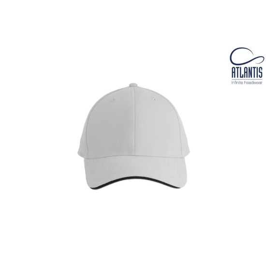 Кепка LIBERTY SANDWICH, колір white-navy - LIS-white-navy