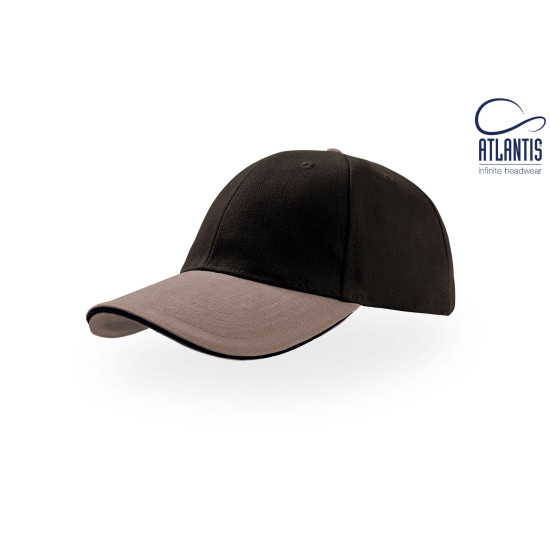 Кепка LIBERTY SANDWICH, колір black-grey black - LIS-black-grey black