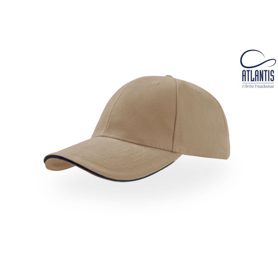 Кепка LIBERTY SANDWICH, колір khaki-navy - LIS-khaki-navy