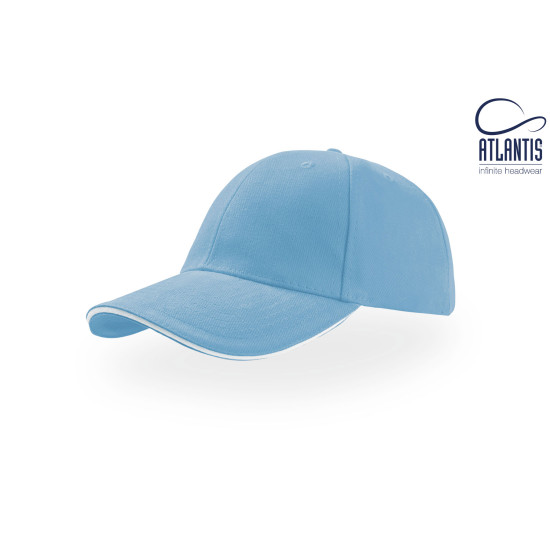 Кепка LIBERTY SANDWICH, колір light blue-white - LIS-light blue-white