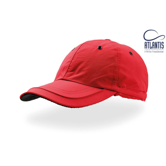 Кепка TECHNO FLAP, колір red - TEFL-red