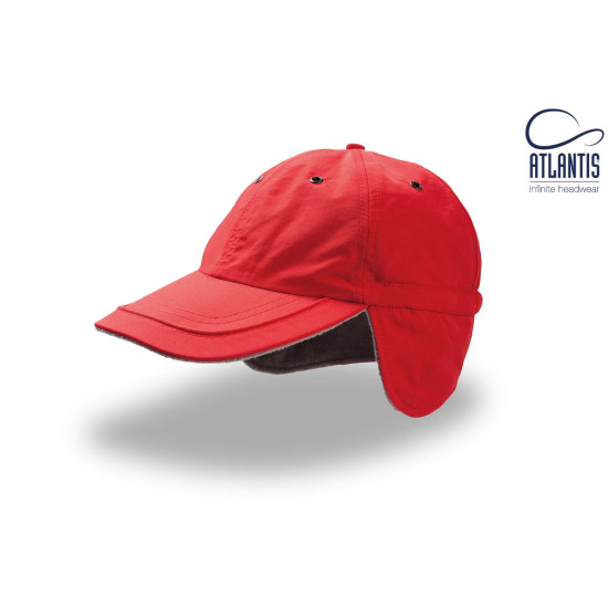 Кепка TECHNO FLAP, колір red - TEFL-red