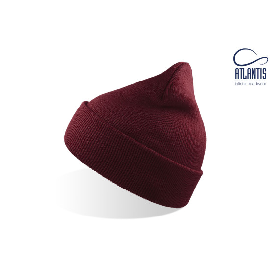 Шапка WIND, колір burgundy - WIND-burgundy