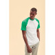 Футболка чоловіча 610260 VALUEWEIGHT SHORT SLEEVE BASEBALL T, колір WK - 61-026-0-WK