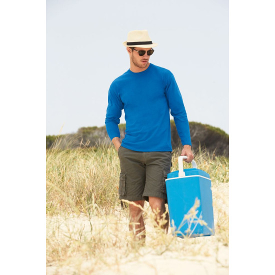 Футболка чоловіча 610380 VALUEWEIGHT LONG SLEEVE T, колір 51 - 61-038-0-51
