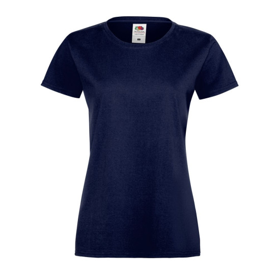 Футболка жіноча 614140 SOFSPUN® T LADY-FIT, колір AZ - 61-414-0-AZ