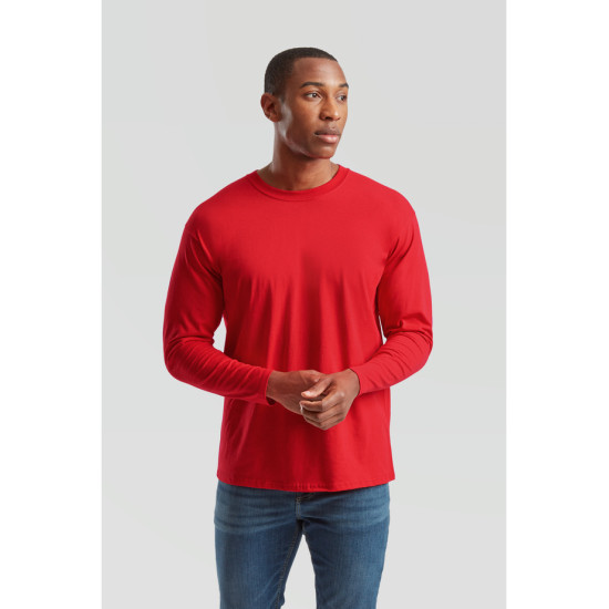 Футболка чоловіча 610380 VALUEWEIGHT LONG SLEEVE T, колір 40 - 61-038-0-40