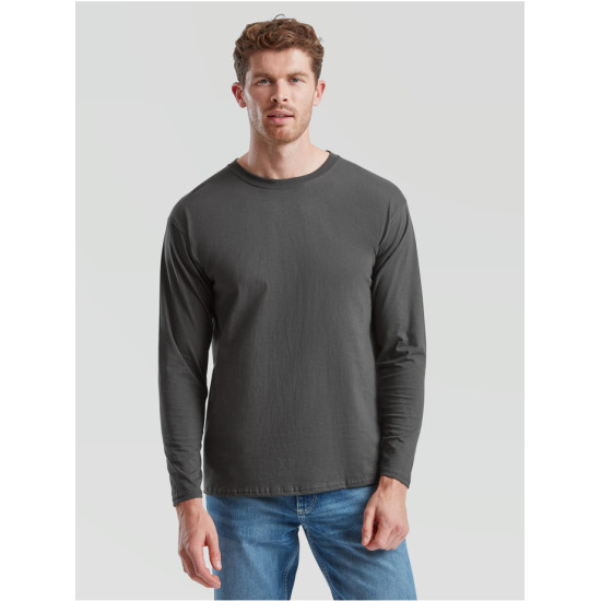 Футболка чоловіча 610380 VALUEWEIGHT LONG SLEEVE T, колір GL - 61-038-0-GL