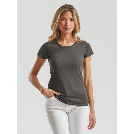 Футболка жіноча 613720 VALUEWEIGHT T LADY-FIT, колір GL - 61-372-0-GL