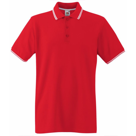 Теніска чоловіча 630320 PREMIUM TIPPED POLO, колір RW - 63-032-0-RW