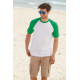 Футболка чоловіча 610260 VALUEWEIGHT SHORT SLEEVE BASEBALL T, колір WK - 61-026-0-WK