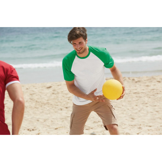Футболка чоловіча 610260 VALUEWEIGHT SHORT SLEEVE BASEBALL T, колір WK - 61-026-0-WK