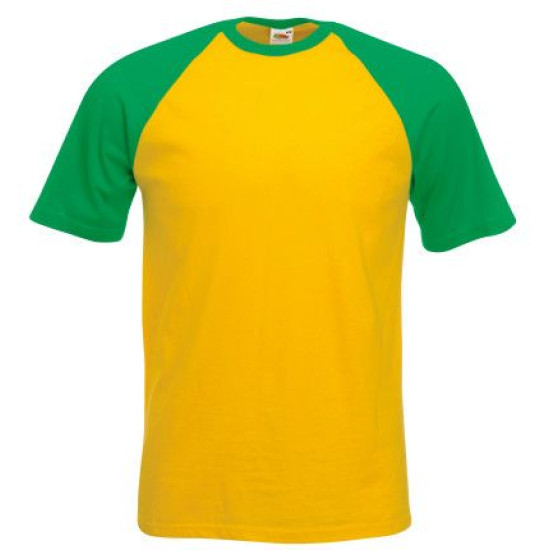 Футболка чоловіча 610260 VALUEWEIGHT SHORT SLEEVE BASEBALL T, колір AM - 61-026-0-AM