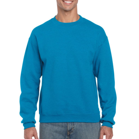 Толстовка чоловіча 18000 Gildan Heavy Blend Adult Crewneck Sweat, колір light blue - 18000-light blue