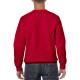 Толстовка чоловіча 18000 Gildan Heavy Blend Adult Crewneck Sweat, колір red - 18000-red