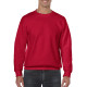 Толстовка чоловіча 18000 Gildan Heavy Blend Adult Crewneck Sweat, колір red - 18000-red