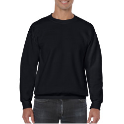 Толстовка чоловіча 18000 Gildan Heavy Blend Adult Crewneck Sweat, колір black - 18000-black