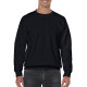 Толстовка чоловіча 18000 Gildan Heavy Blend Adult Crewneck Sweat, колір black - 18000-black