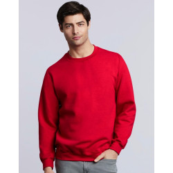Толстовка чоловіча 18000 Gildan Heavy Blend Adult Crewneck Sweat, колір red - 18000-red