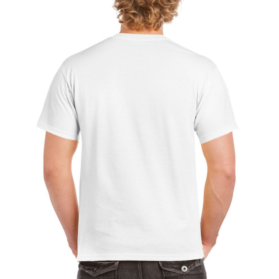 Футболка чоловіча 5000 Gildan Heavy Cotton Adult T-Shirt, колір white - 5000-white