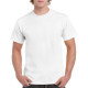 Футболка чоловіча 5000 Gildan Heavy Cotton Adult T-Shirt, колір white - 5000-white