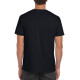 Футболка чоловіча 64000 Gildan® Softstyle™  Adult T-Shirt, колір black - 64000-black