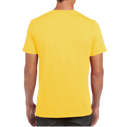 Футболка чоловіча 64000 Gildan® Softstyle™  Adult T-Shirt, колір daisy - 64000-daisy