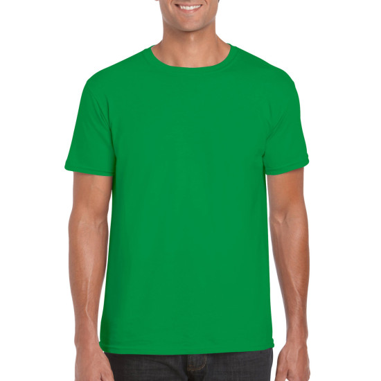Футболка чоловіча 64000 Gildan® Softstyle™  Adult T-Shirt, колір irish green - 64000-irish green