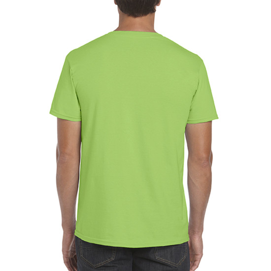 Футболка чоловіча 64000 Gildan® Softstyle™  Adult T-Shirt, колір lime - 64000-lime