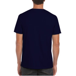 Футболка чоловіча 64000 Gildan® Softstyle™  Adult T-Shirt, колір navy темно-синій - 64000-navy