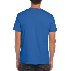Футболка чоловіча 64000 Gildan® Softstyle™  Adult T-Shirt, колір royal синій - 64000-royal