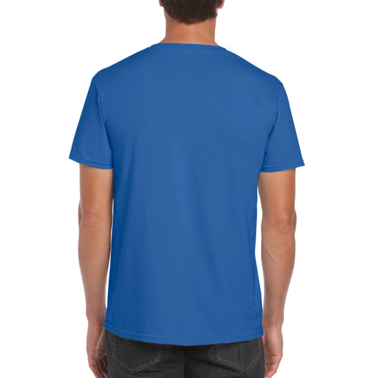 Футболка чоловіча 64000 Gildan® Softstyle™  Adult T-Shirt, колір royal синій - 64000-royal