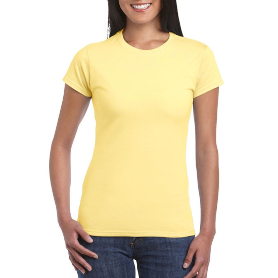 Футболка жіноча 64000L Softstyle® Ladies' T-Shirt, колір daisy - 64000L-daisy