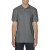 Футболка поло чоловіча 64800 Gildan® Softstyle™ Adult Double Piqué Polo, колір charcoal - 64800-charcoal