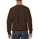 Толстовка чоловіча 18000 Gildan Heavy Blend Adult Crewneck Sweat, колір dark chocolate - 18000-dark chocolate