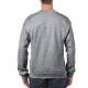 Толстовка чоловіча 18000 Gildan Heavy Blend Adult Crewneck Sweat, колір dark-heather - 18000-dark-heather
