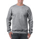 Толстовка чоловіча 18000 Gildan Heavy Blend Adult Crewneck Sweat, колір dark-heather - 18000-dark-heather