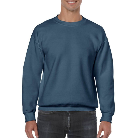 Толстовка чоловіча 18000 Gildan Heavy Blend Adult Crewneck Sweat, колір navy - 18000-navy