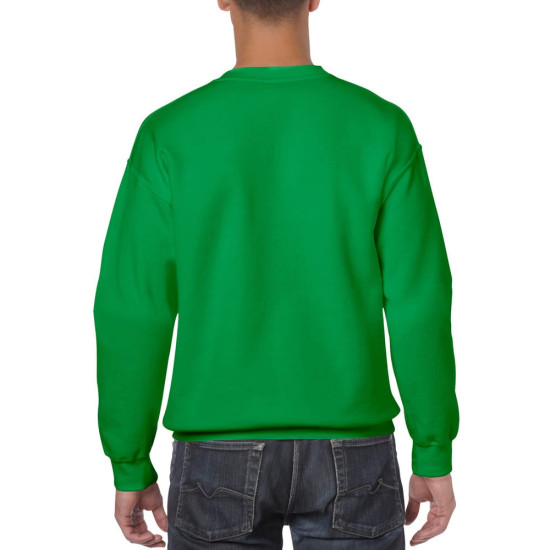 Толстовка чоловіча 18000 Gildan Heavy Blend Adult Crewneck Sweat, колір forest-green - 18000-forest-green