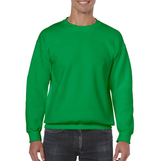 Толстовка чоловіча 18000 Gildan Heavy Blend Adult Crewneck Sweat, колір forest-green - 18000-forest-green