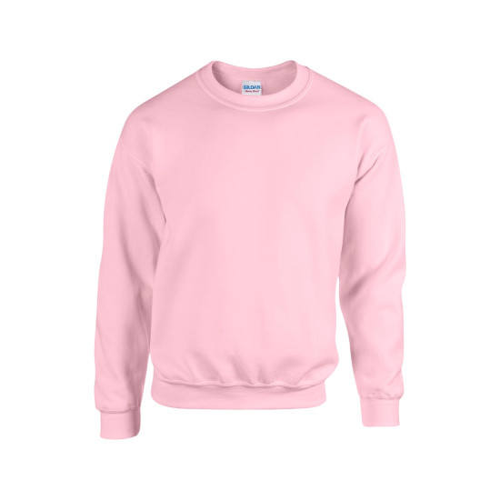 Толстовка чоловіча 18000 Gildan Heavy Blend Adult Crewneck Sweat, колір light-pink - 18000-light-pink