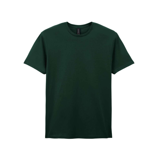 Футболка чоловіча 64000 Gildan® Softstyle™  Adult T-Shirt, колір forest green темно-зелений - 64000-forest green